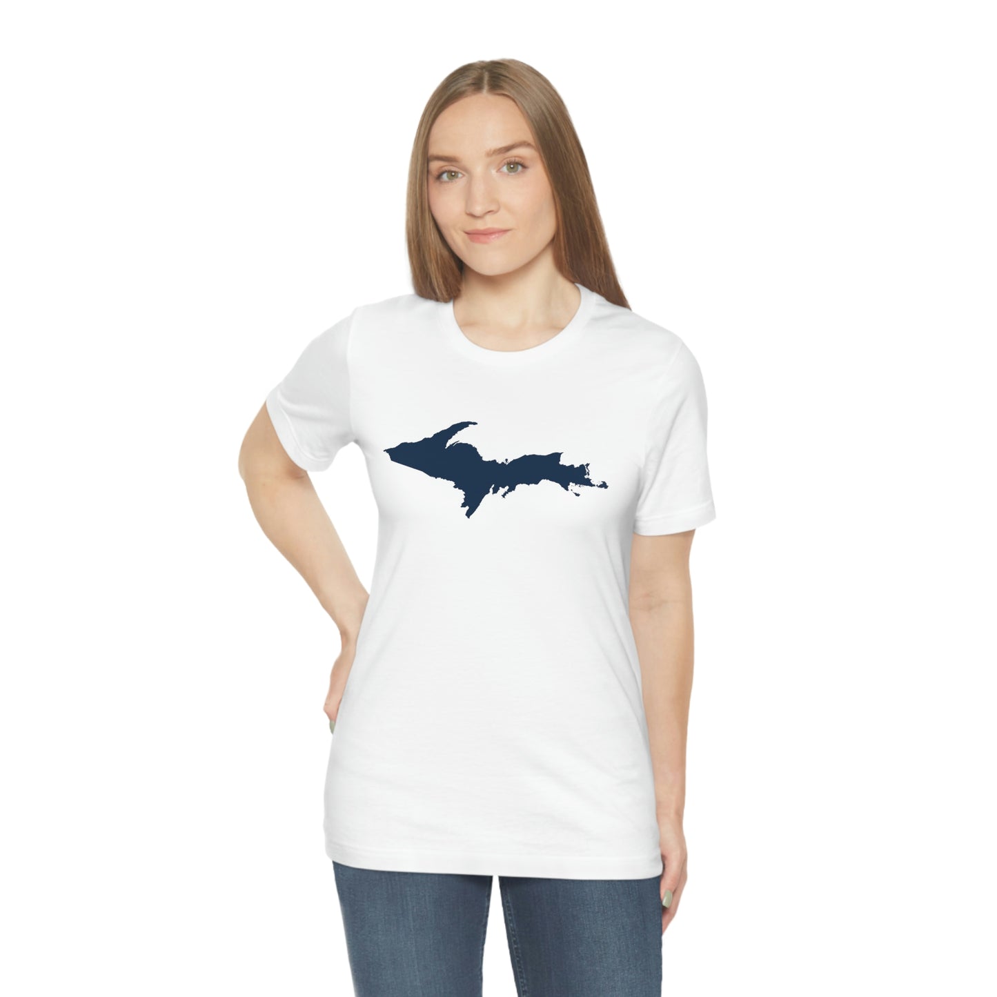 Upper Peninsula T-Shirt (w/ U.P. Outline | Unisex Standard Fit