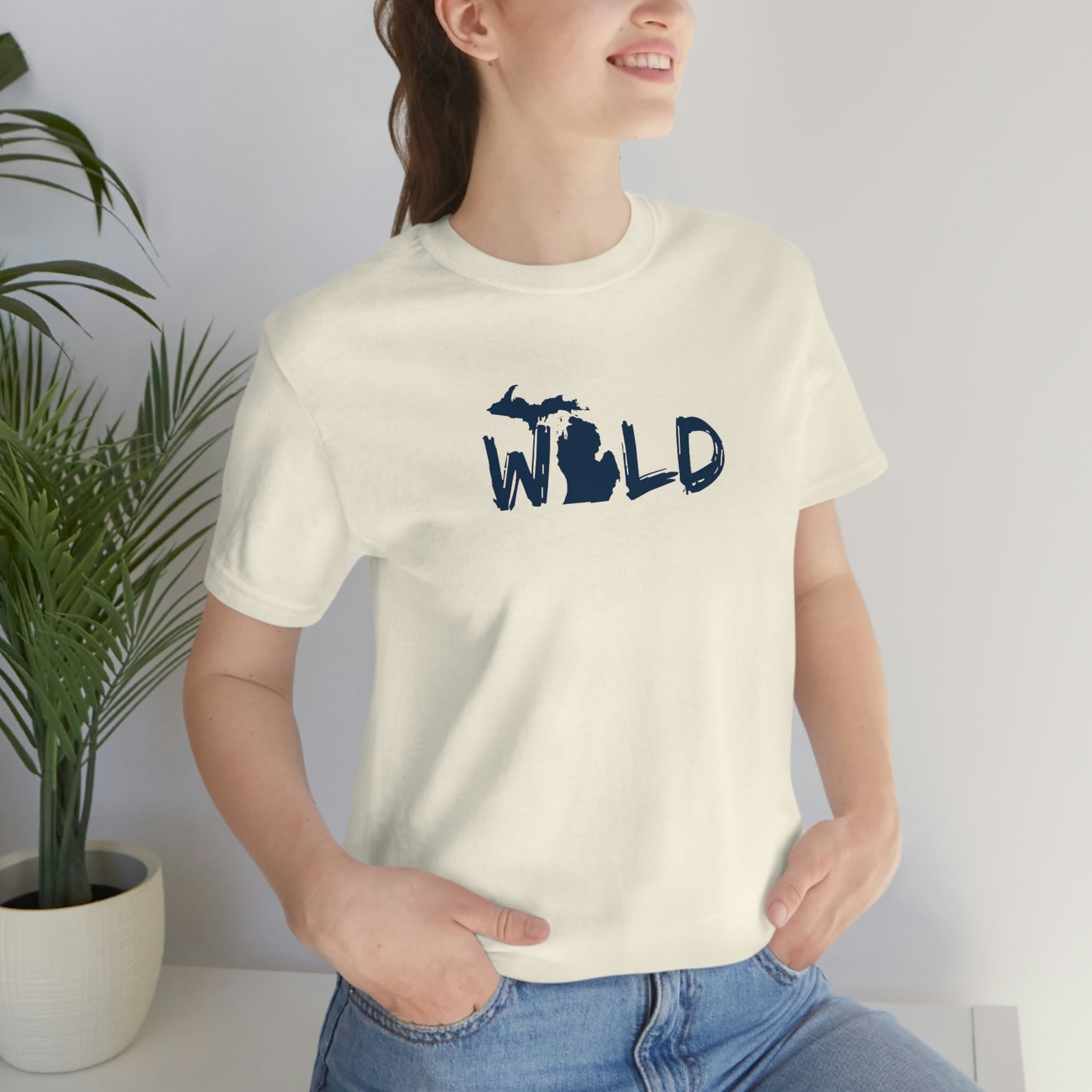 Michigan 'Wild' T-Shirt (Paintbrush Font) | Unisex Standard Fit