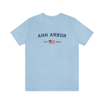 'Ann Arbor EST 1824' T-Shirt | Unisex Standard Fit