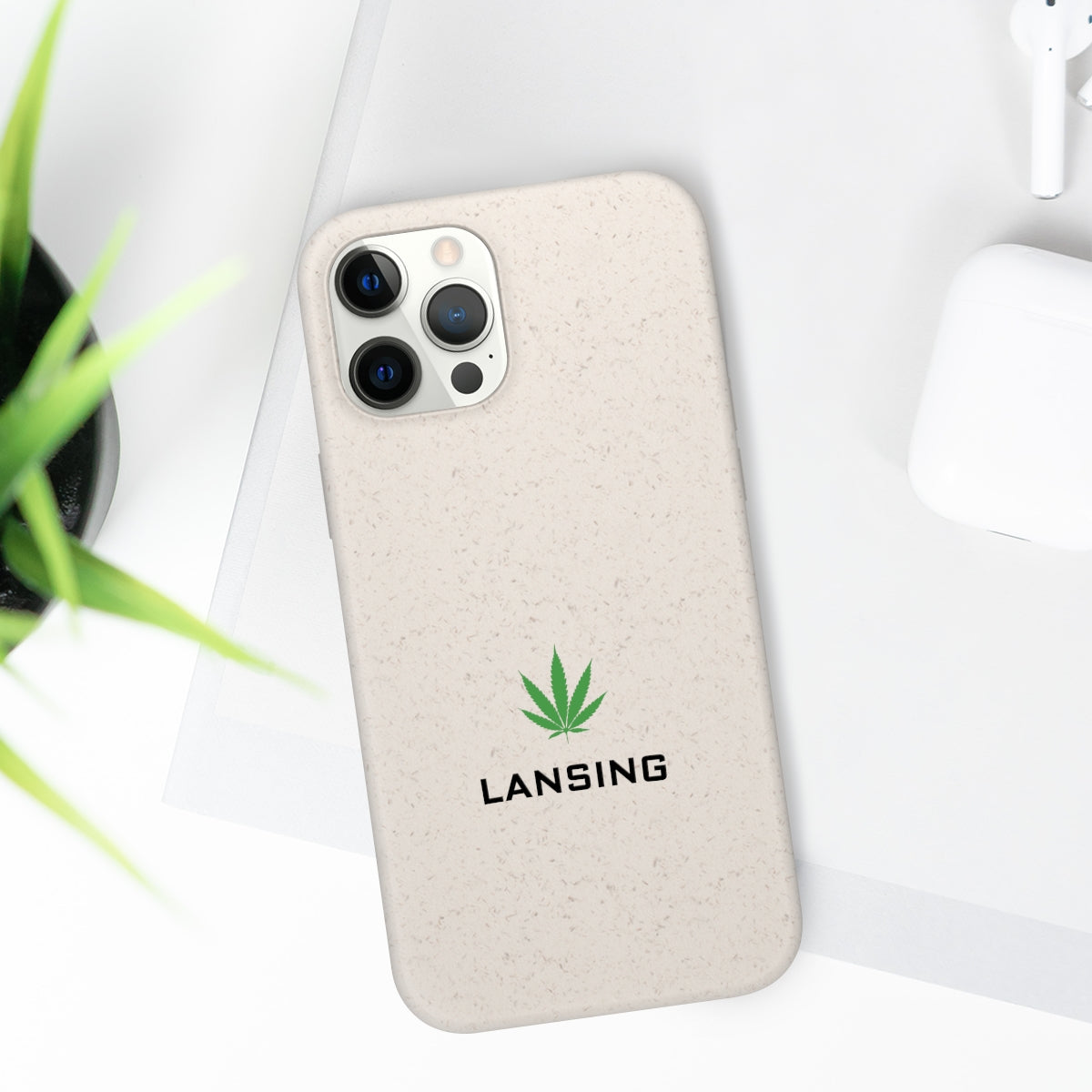 'Lansing' Phone Cases (w/ Cannabis Leaf) | Android & iPhone