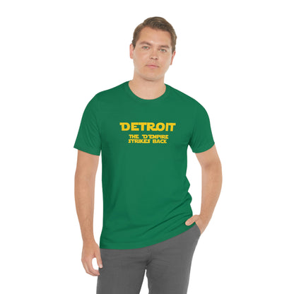 'Detroit the D'Empire Strikes Back' T-Shirt (1970s Sci-Fi Parody) | Unisex Standard Fit