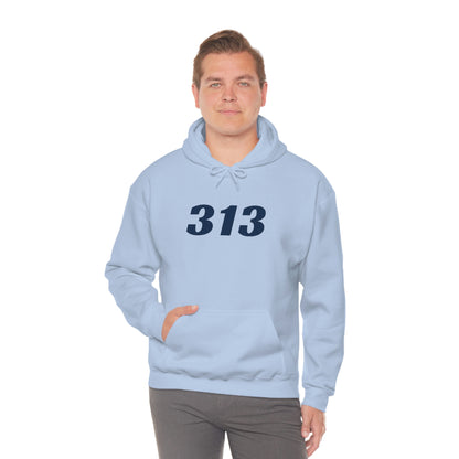 Detroit '313' Hoodie (Racing Font) | Unisex Standard