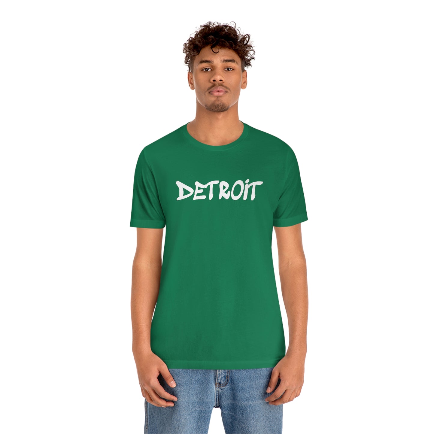 'Detroit' T-Shirt (1980s Hip Hop Font) | Unisex Standard Fit