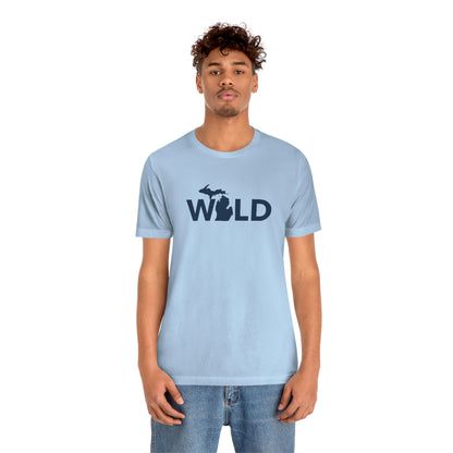 Michigan 'Wild' T-Shirt (Geometric Sans Font) | Unisex Standard Fit