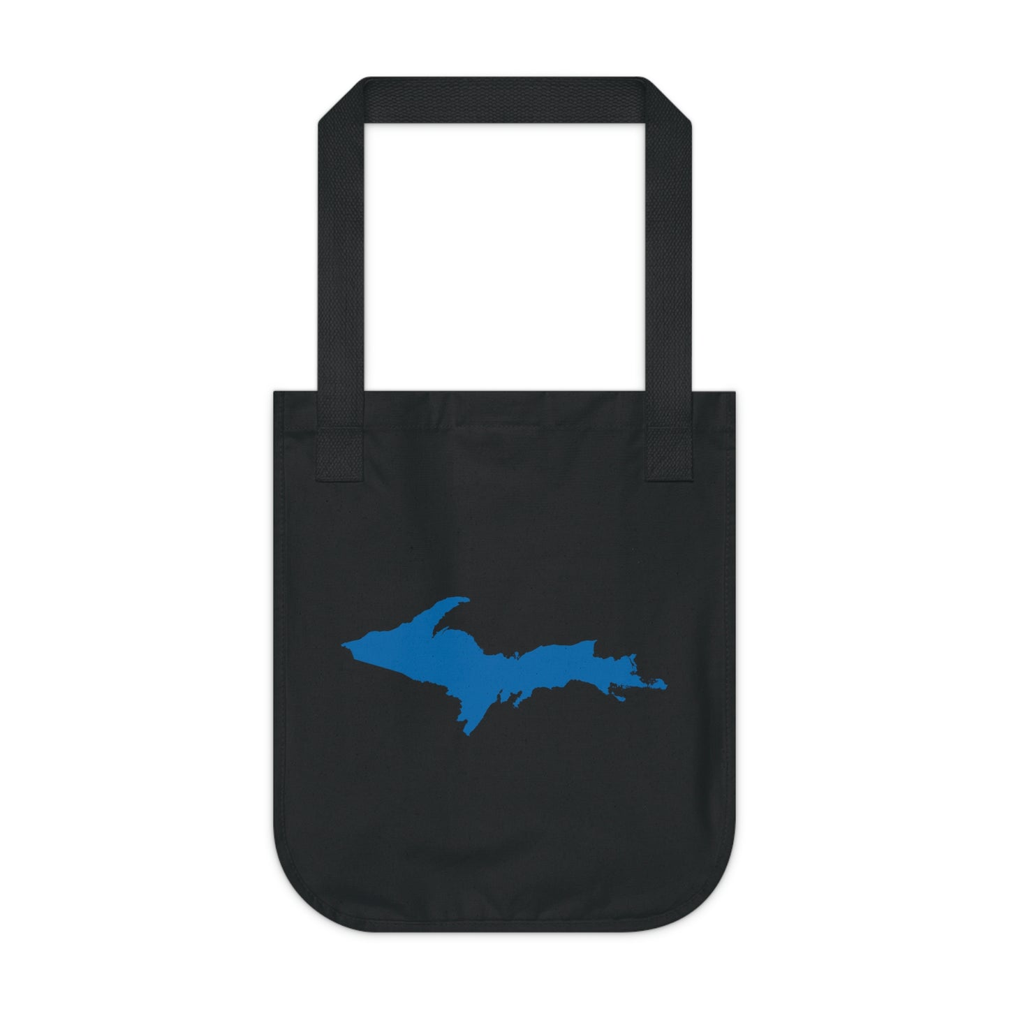 Michigan Upper Peninsula Heavy Tote Bag (w/ Azure UP Outline)