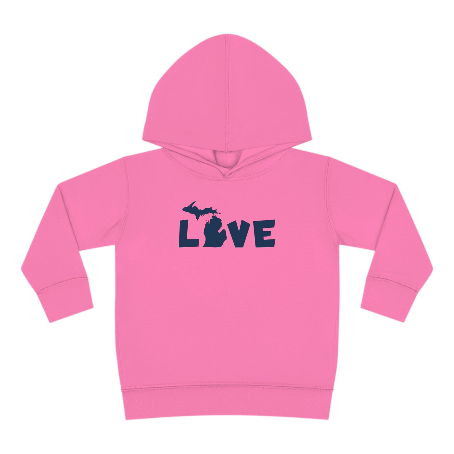 Michigan 'Love' Hoodie (Whimsical Sans Font) | Unisex Toddler