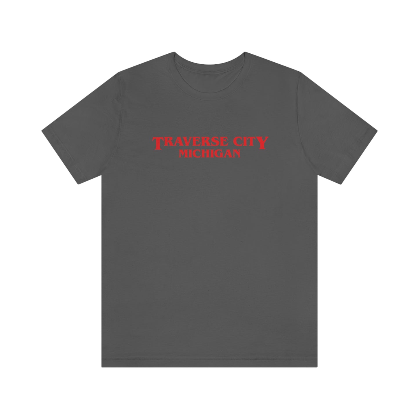 'Traverse City Michigan' ' T-Shirt (1980s Drama Parody) | Unisex Standard Fit