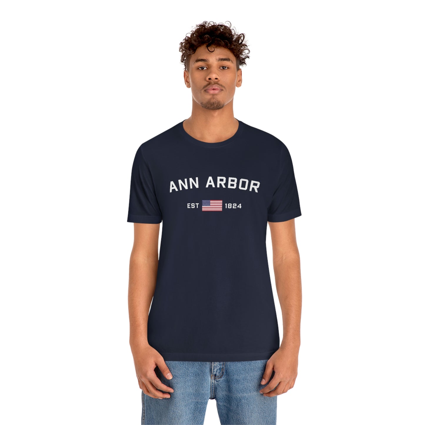 'Ann Arbor EST 1824' T-Shirt | Unisex Standard Fit