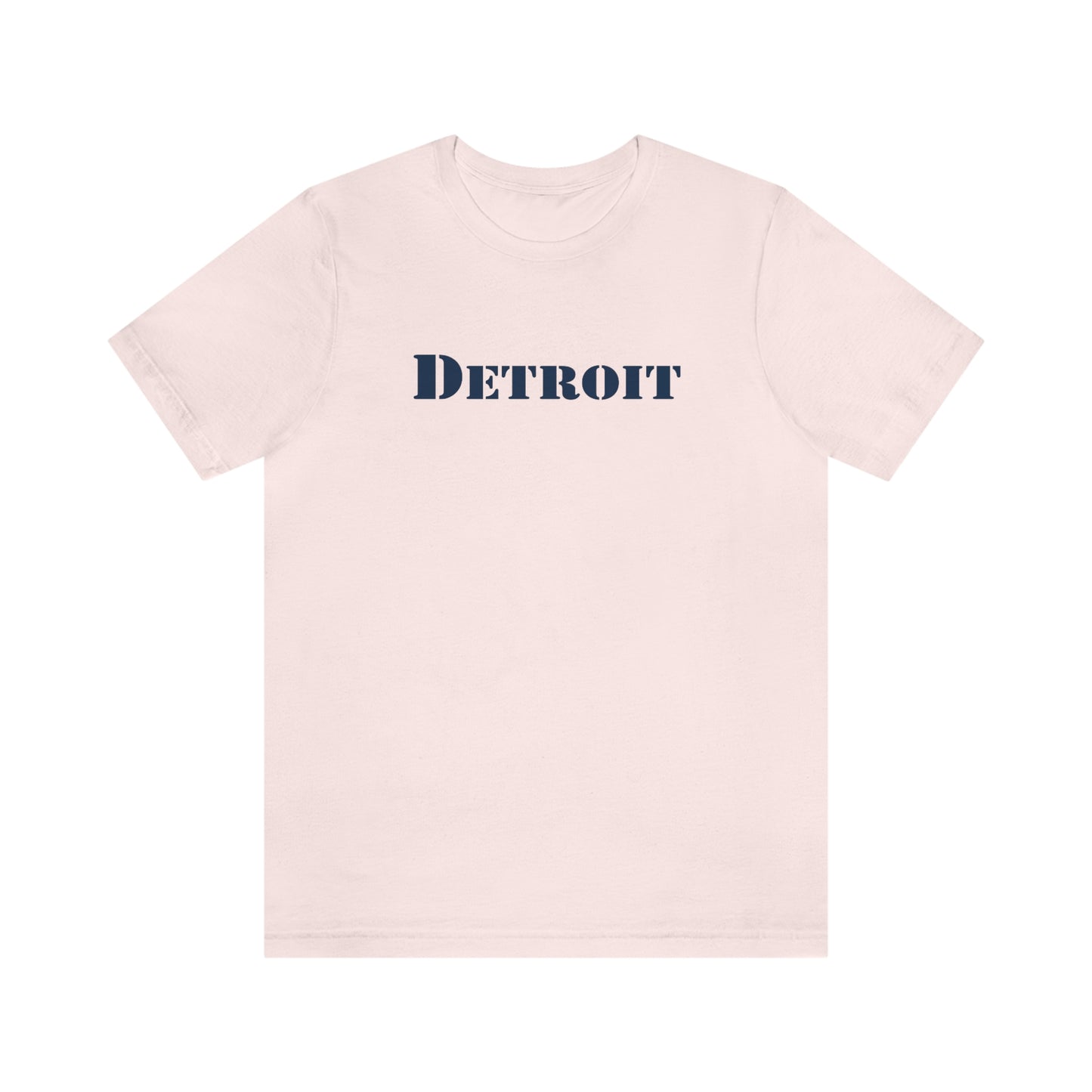 'Detroit' T-Shirt (Army Stencil Font) | Unisex Standard Fit