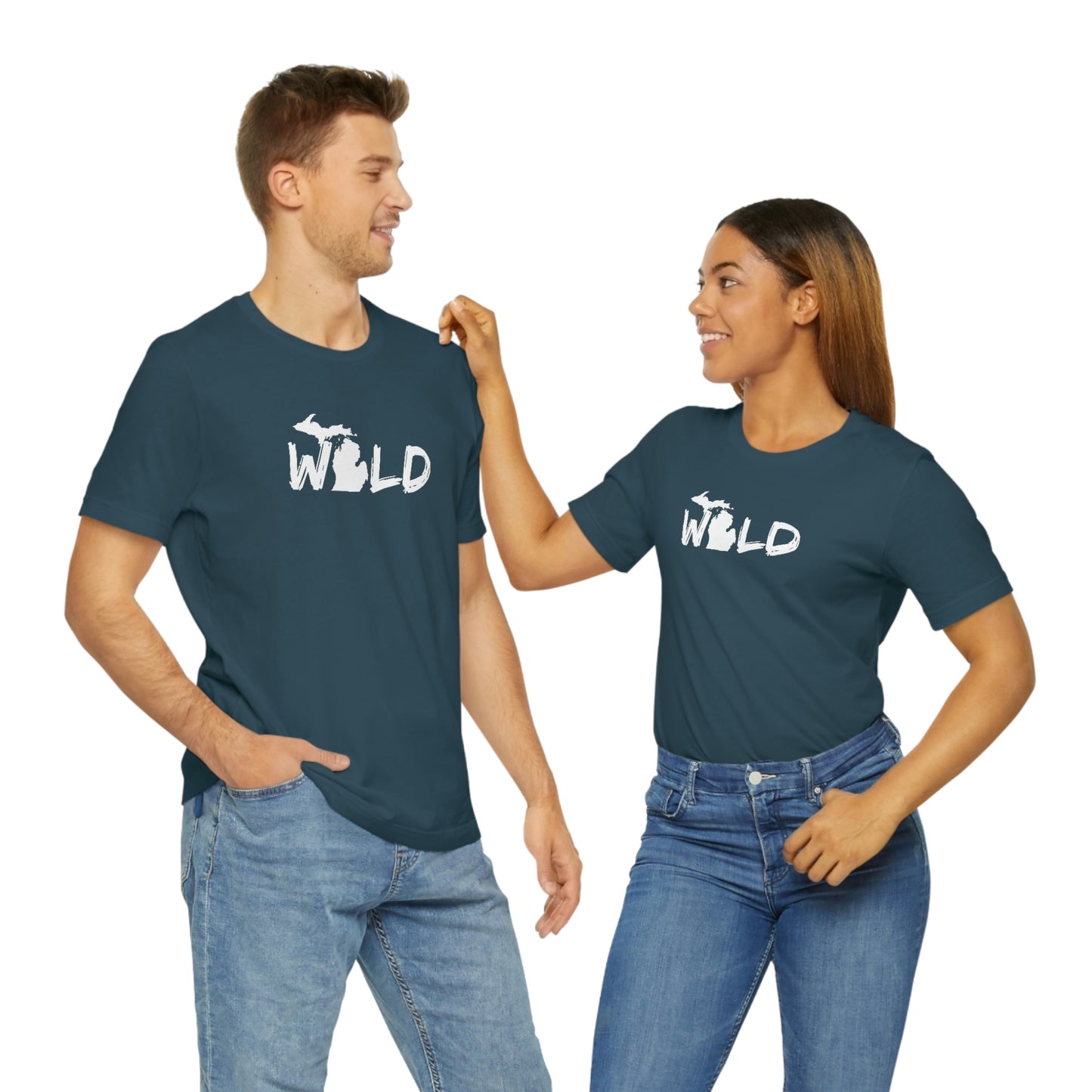 Michigan 'Wild' T-Shirt (Paintbrush Font) | Unisex Standard Fit