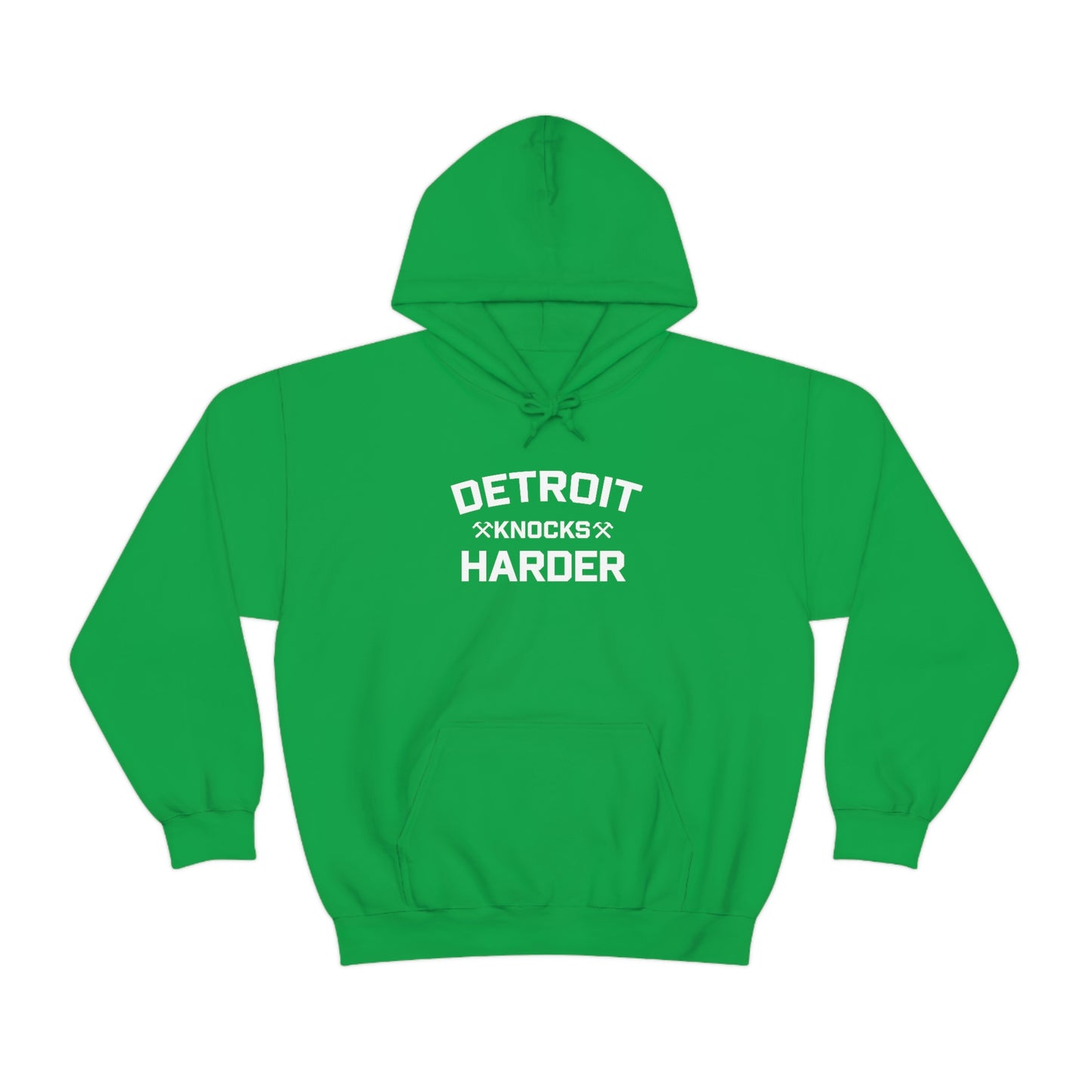 'Detroit Knocks Harder' Hoodie | Unisex Standard