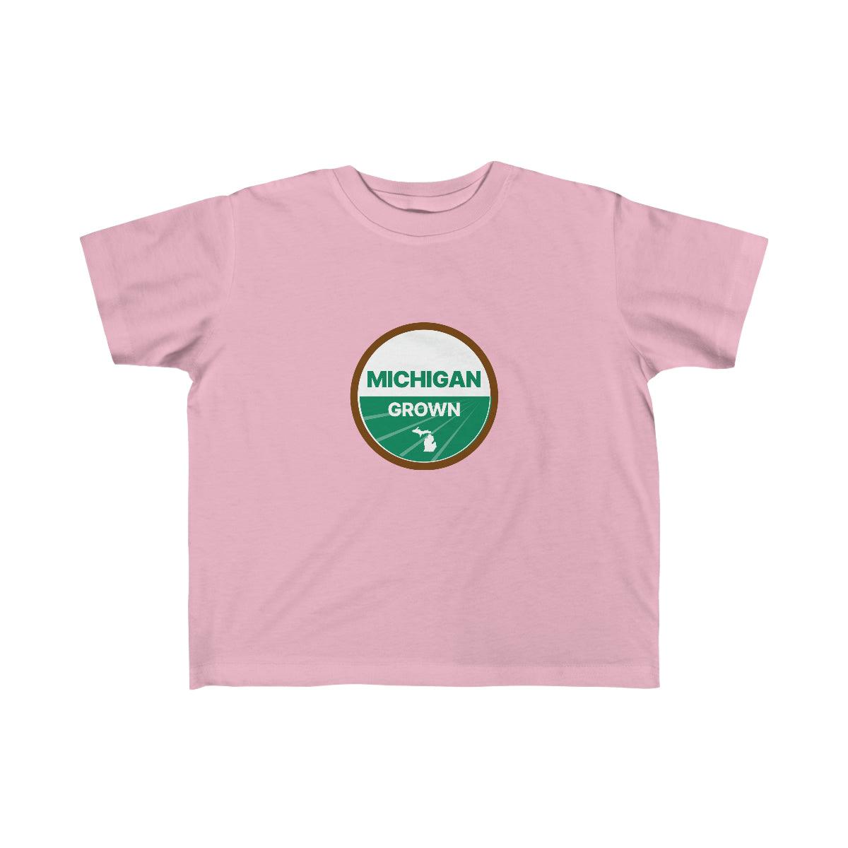 'Michigan Grown' T-Shirt | Toddler Short Sleeve - Circumspice Michigan