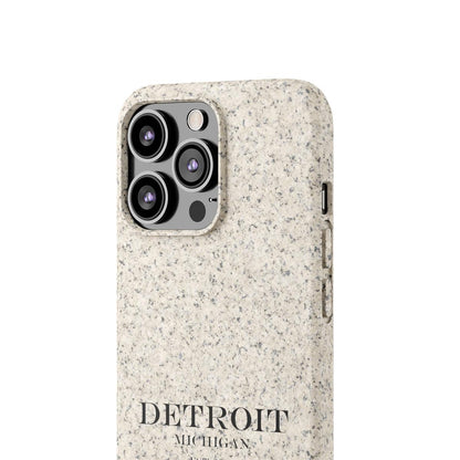 'Detroit Est. 1701' Phone Cases (Black Color) | Android & iPhone - Circumspice Michigan