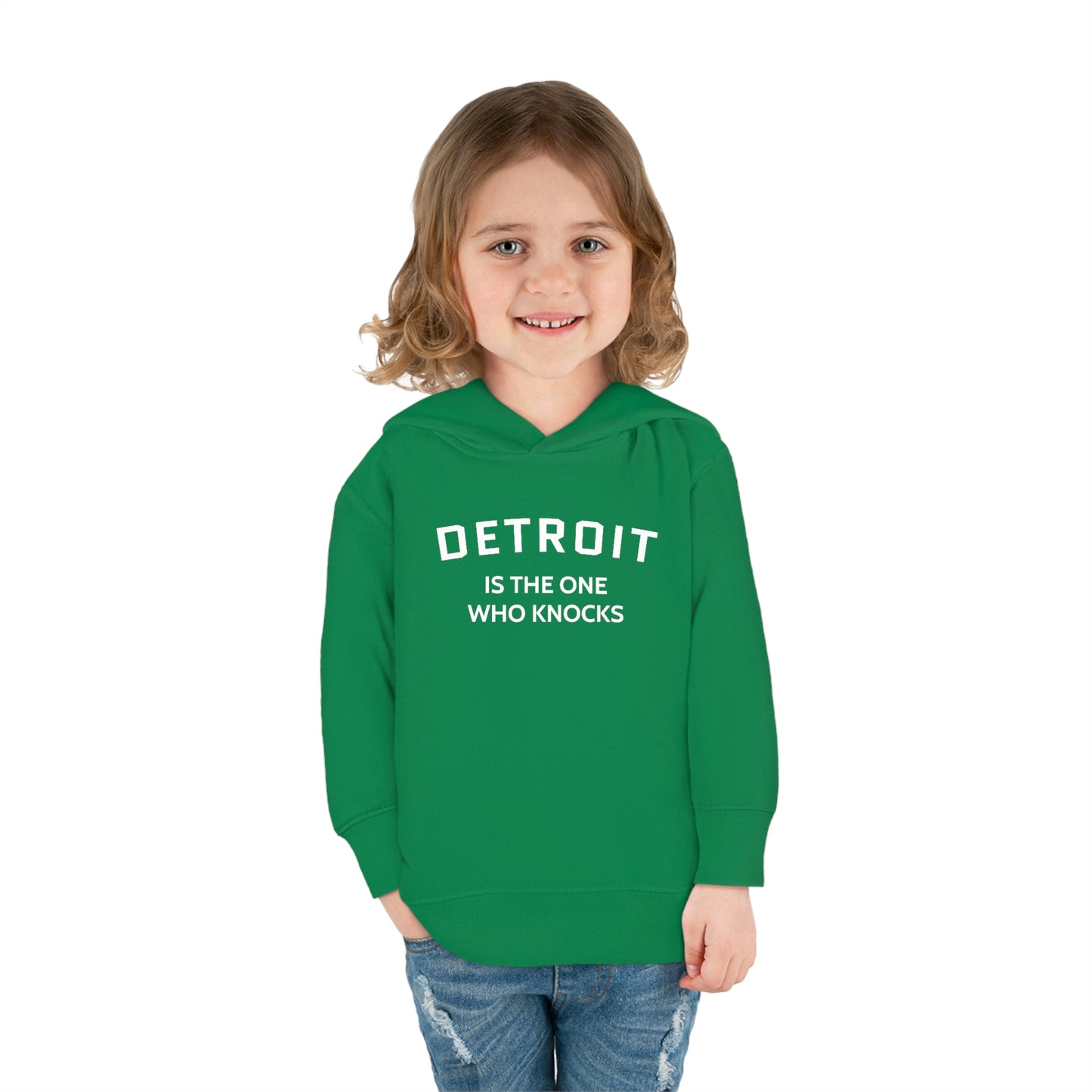 'Detroit is the One Who Knocks' Hoodie | Unisex Toddler