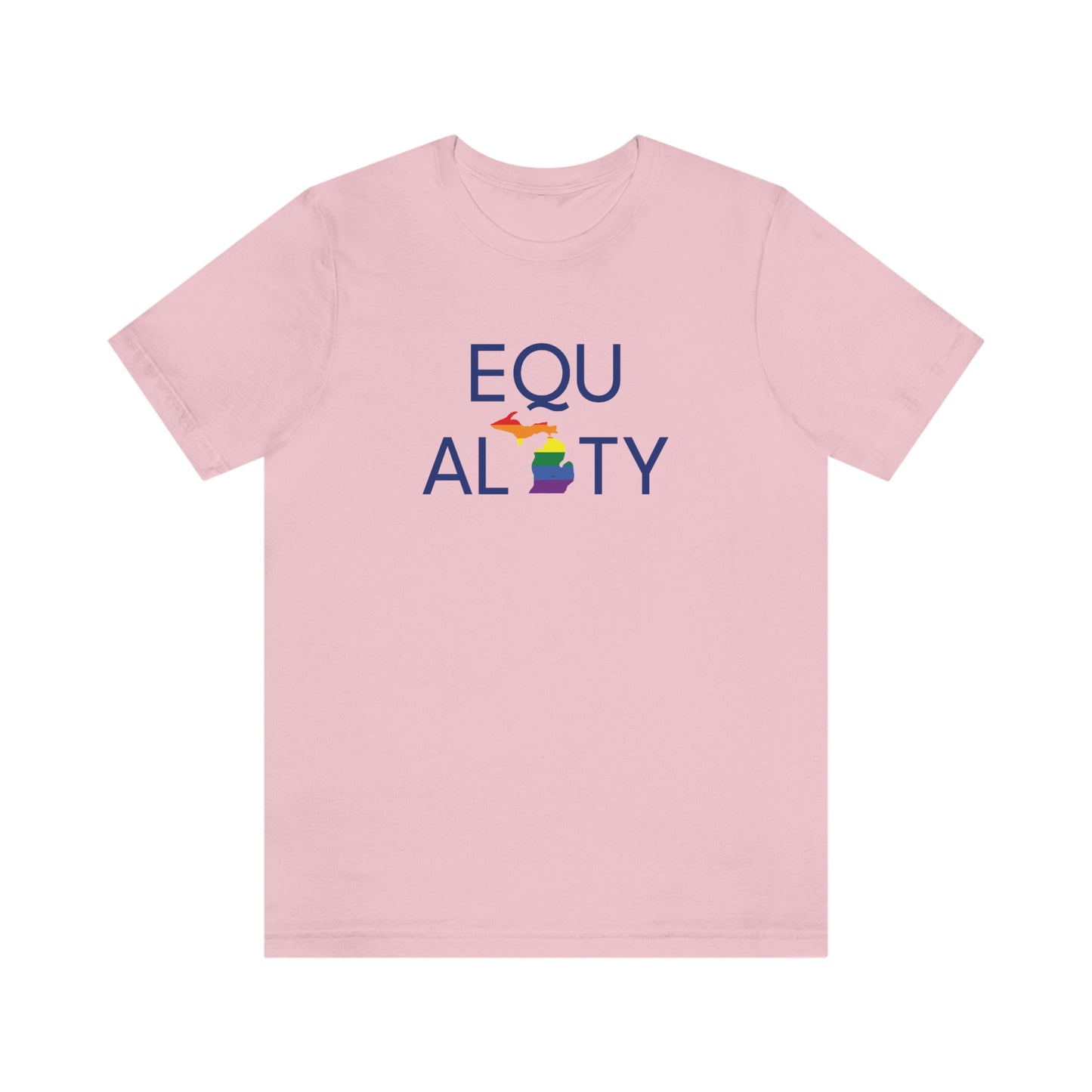 'Equality' Michigan LGBTQ Pride T-Shirt | Unisex Standard Cut