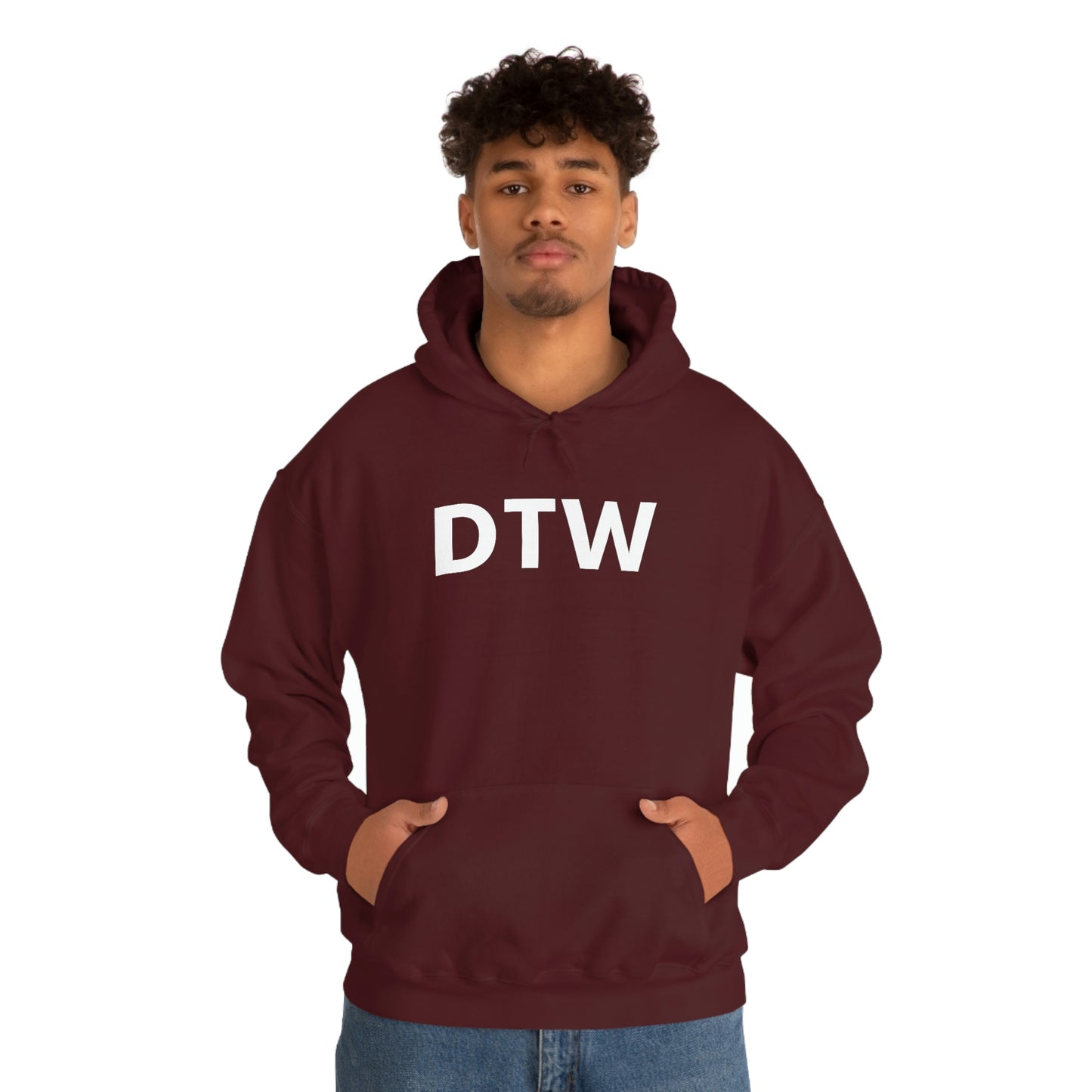 Detroit 'DTW' Hoodie | Unisex Standard