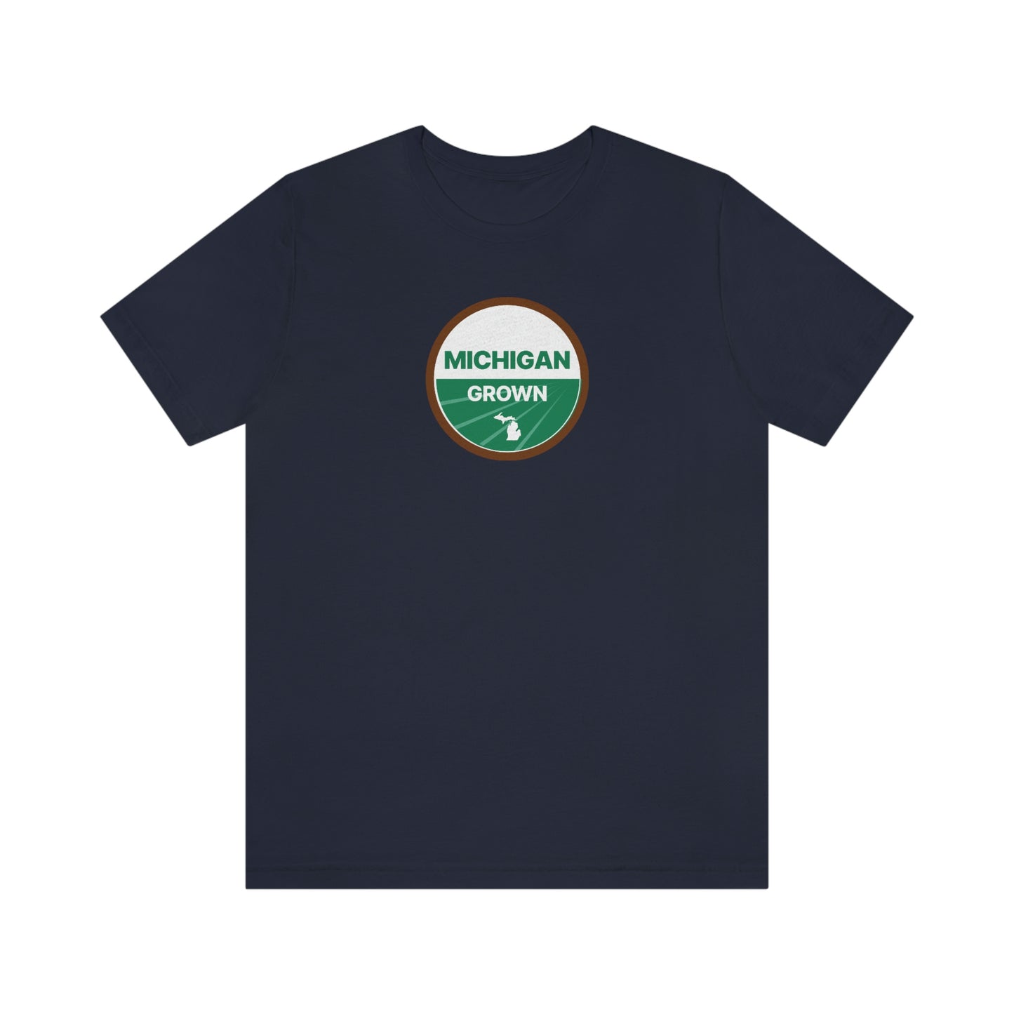 'Michigan Grown' T-Shirt (Agricultural Certification Parody) | Unisex Standard Fit