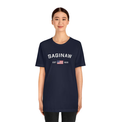 'Saginaw EST 1835' T-Shirt | Unisex Standard Fit