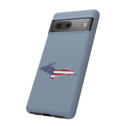 Michigan Upper Peninsula Tough Phone Case (B-24 Liberator w/ UP USA Flag Outline) | Samsung & Pixel Android