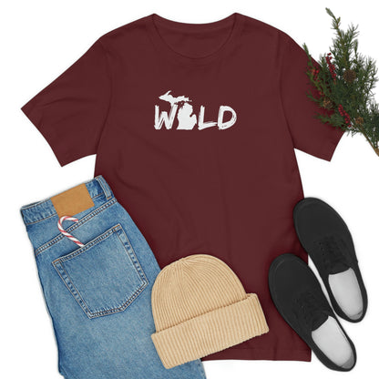 Michigan 'Wild' T-Shirt (Paintbrush Font) | Unisex Standard Fit