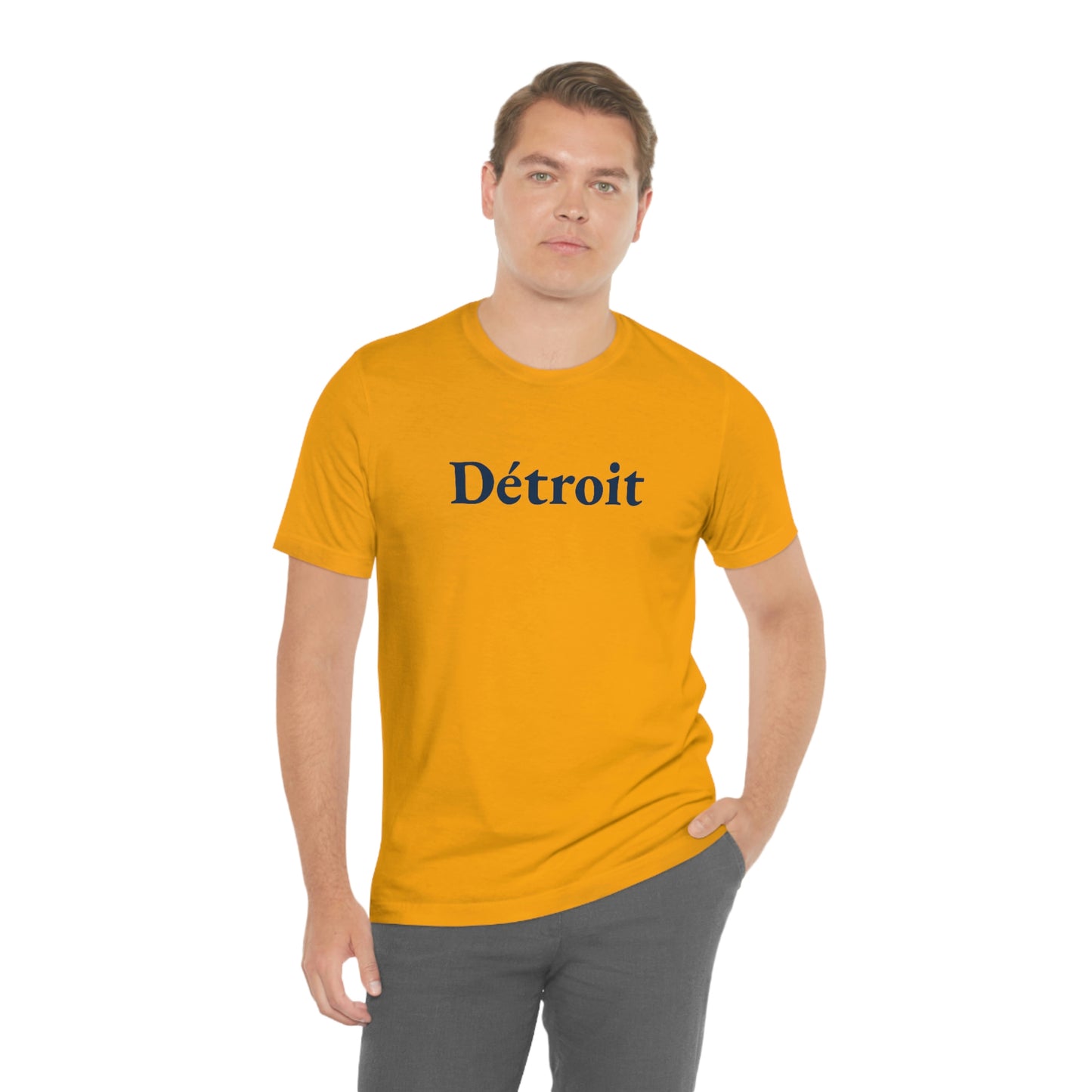 'Détroit' T-Shirt (Garamond Font) | Unisex Standard Fit