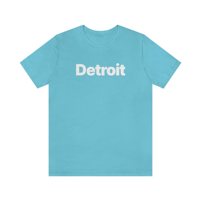 'Detroit' T-Shirt (Small SUV Parody Font) | Unisex Standard Fit