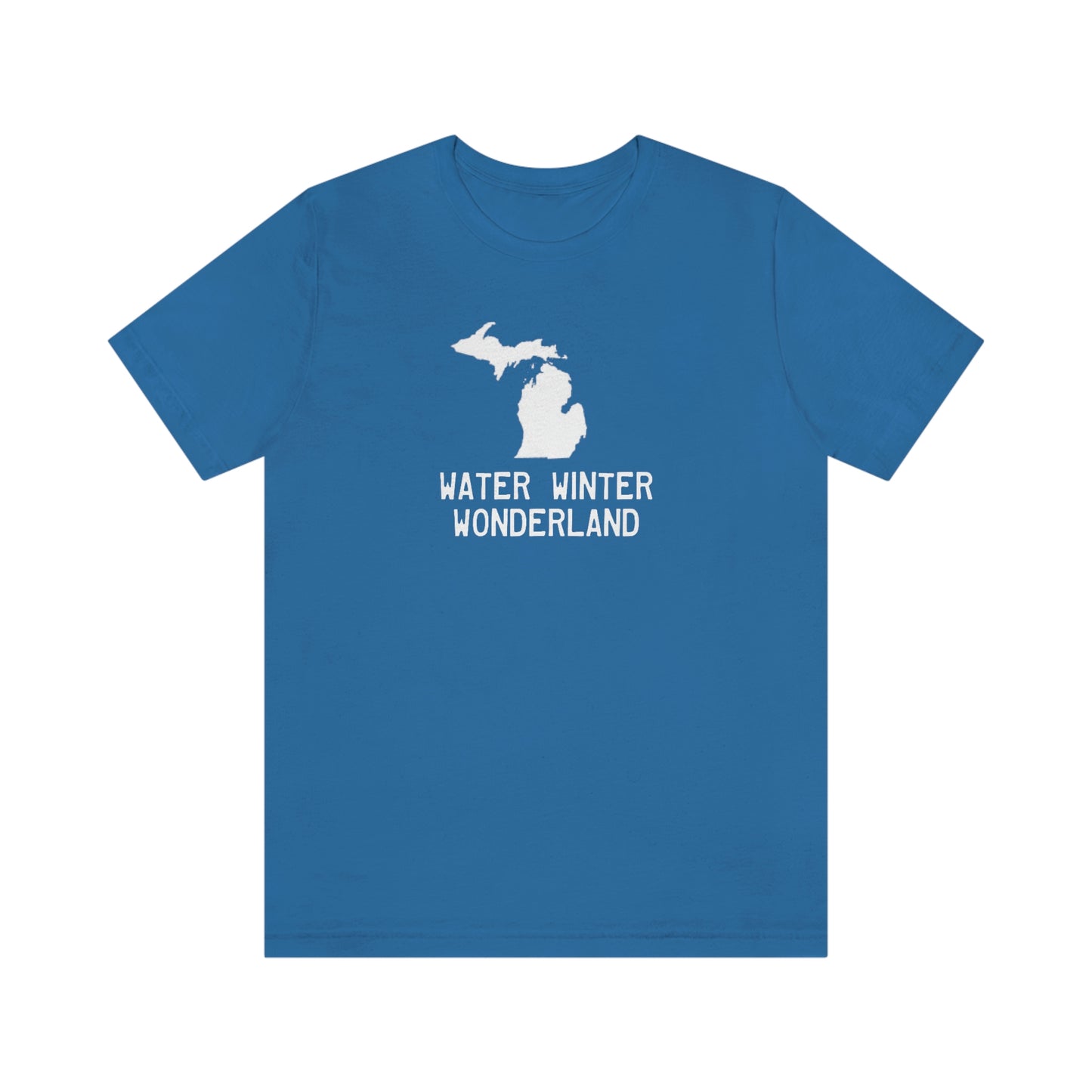 Michigan 'Water Winter Wonderland' T-Shirt | Unisex Standard Fit