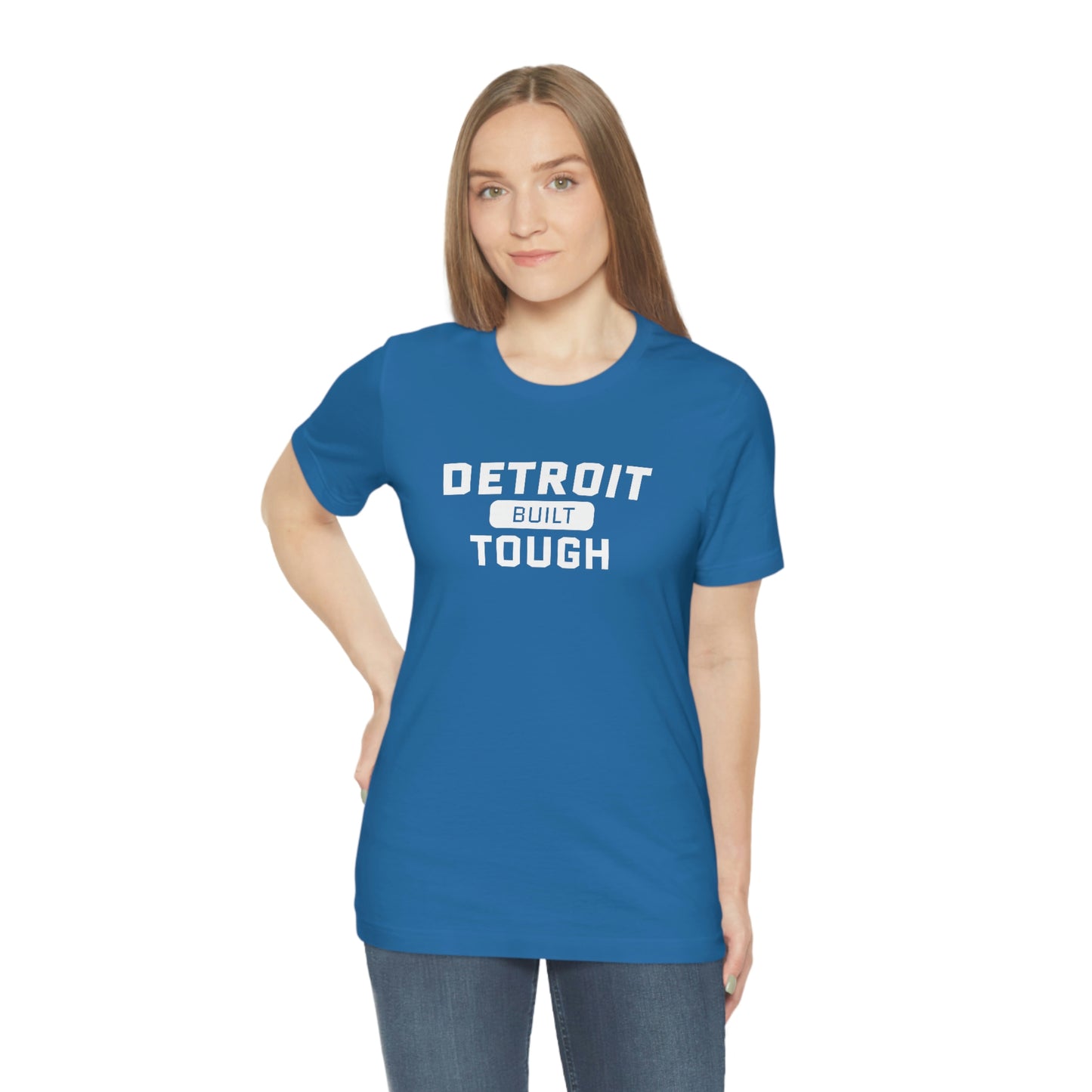 'Built Detroit Tough' T-Shirt | Unisex Standard Fit