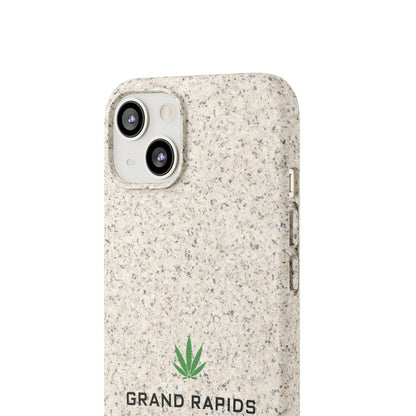 'Grand Rapids' Phone Cases (w/ Cannabis Leaf) | Android & iPhone - Circumspice Michigan