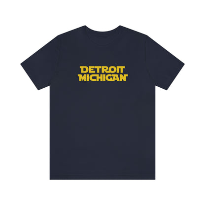 'Detroit Michigan' T-Shirt (1970s Epic Sci-Fi Parody) | Unisex Standard Fit