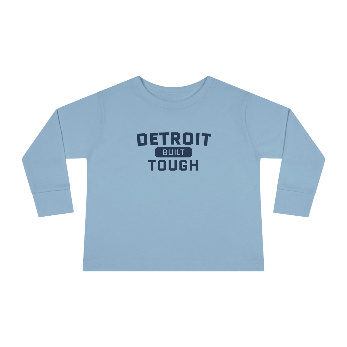 'Built Detroit Tough'' Parody T-Shirt | Toddler Long Sleeve