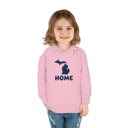 Michigan 'Home' Hoodie (Rounded Children's Font) | Unisex Toddler