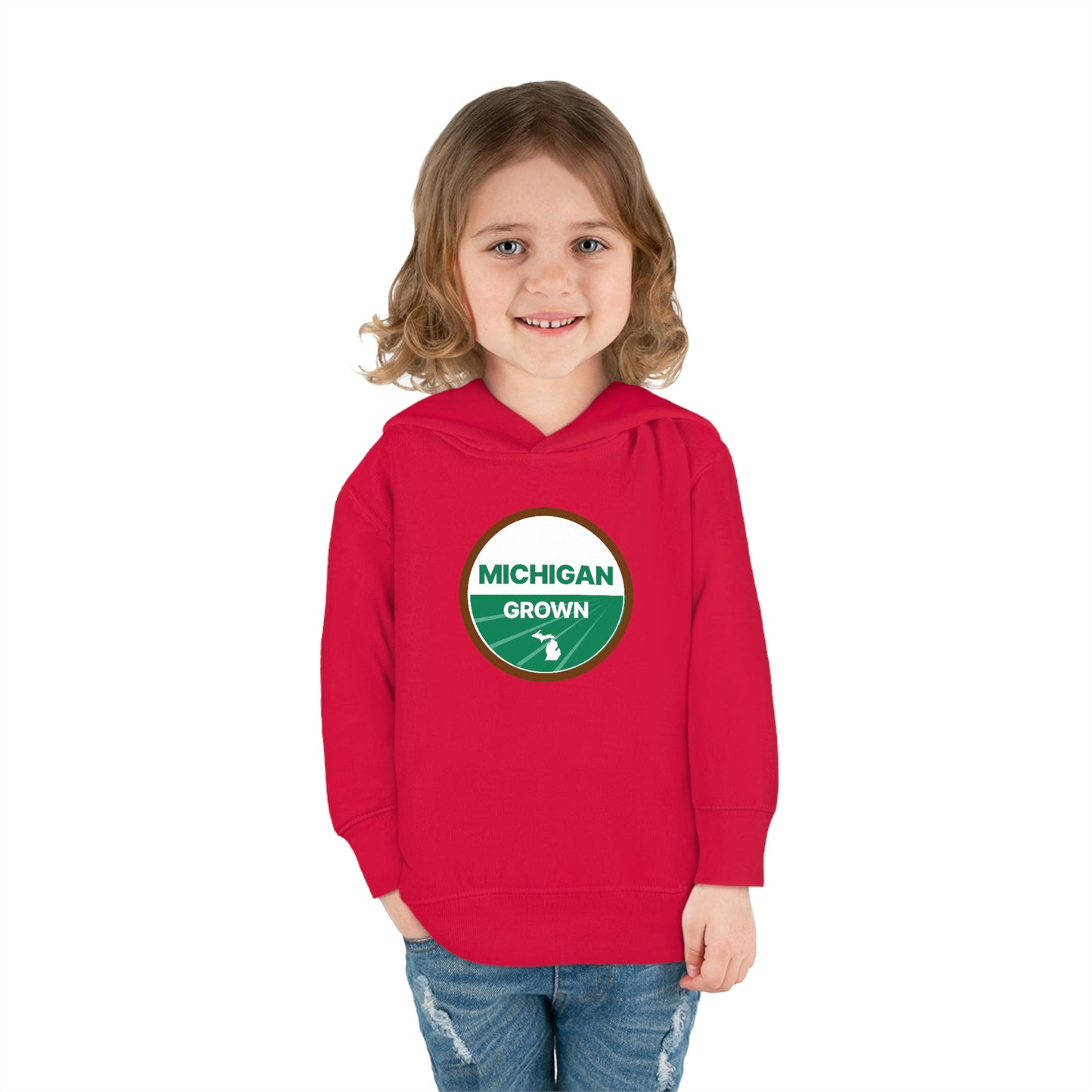 'Michigan Grown' Hoodie (Agricultural Certification Parody) | Unisex Toddler