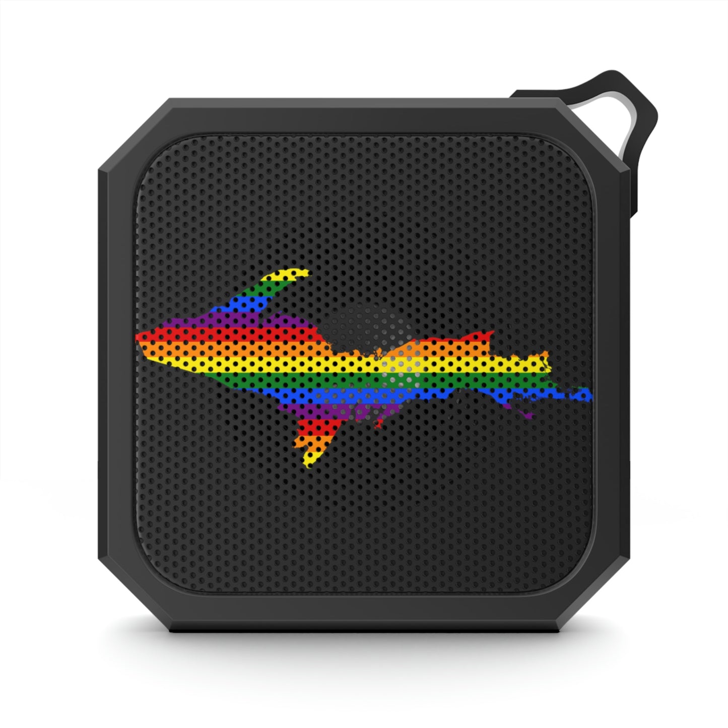 Michigan Upper Peninsula Portable Bluetooth Speaker (w/ UP Pride Flag Outline)