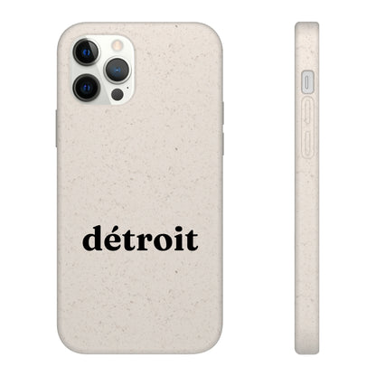 'Détroit' Phone Cases (Old Style Serif Font) | Android & iPhone