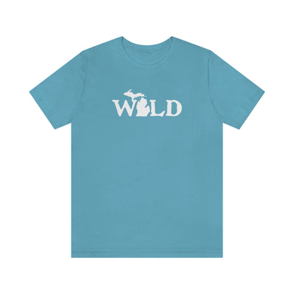 Michigan 'Wild' T-Shirt (Woodcut Font) | Unisex Standard Fit