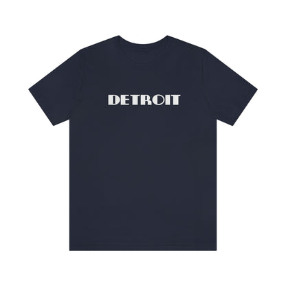 'Detroit' T-Shirt (Art Deco Font) | Unisex Standard Fit