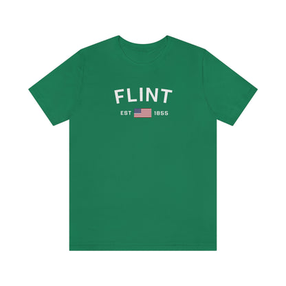 'Flint EST 1855' T-Shirt | Unisex Standard Fit