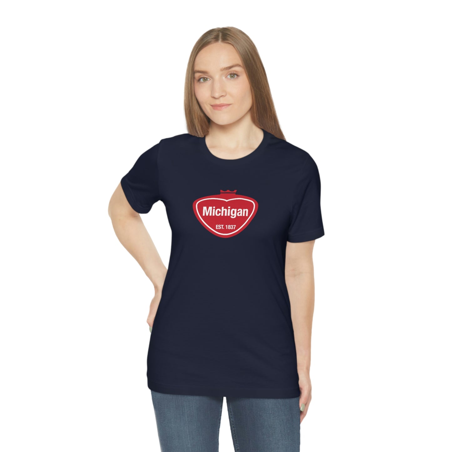 'Michigan EST. 1837' T-Shirt (Local Sodapop Parody) | Unisex Standard Fit