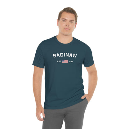 'Saginaw EST 1835' T-Shirt | Unisex Standard Fit