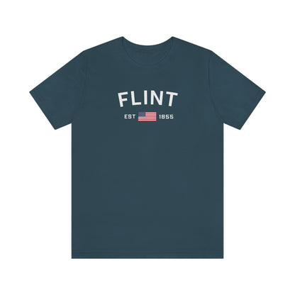 'Flint EST 1855' T-Shirt | Unisex Standard Fit