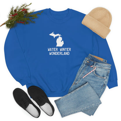 Michigan 'Water Winter Wonderland' Sweatshirt | Unisex Standard