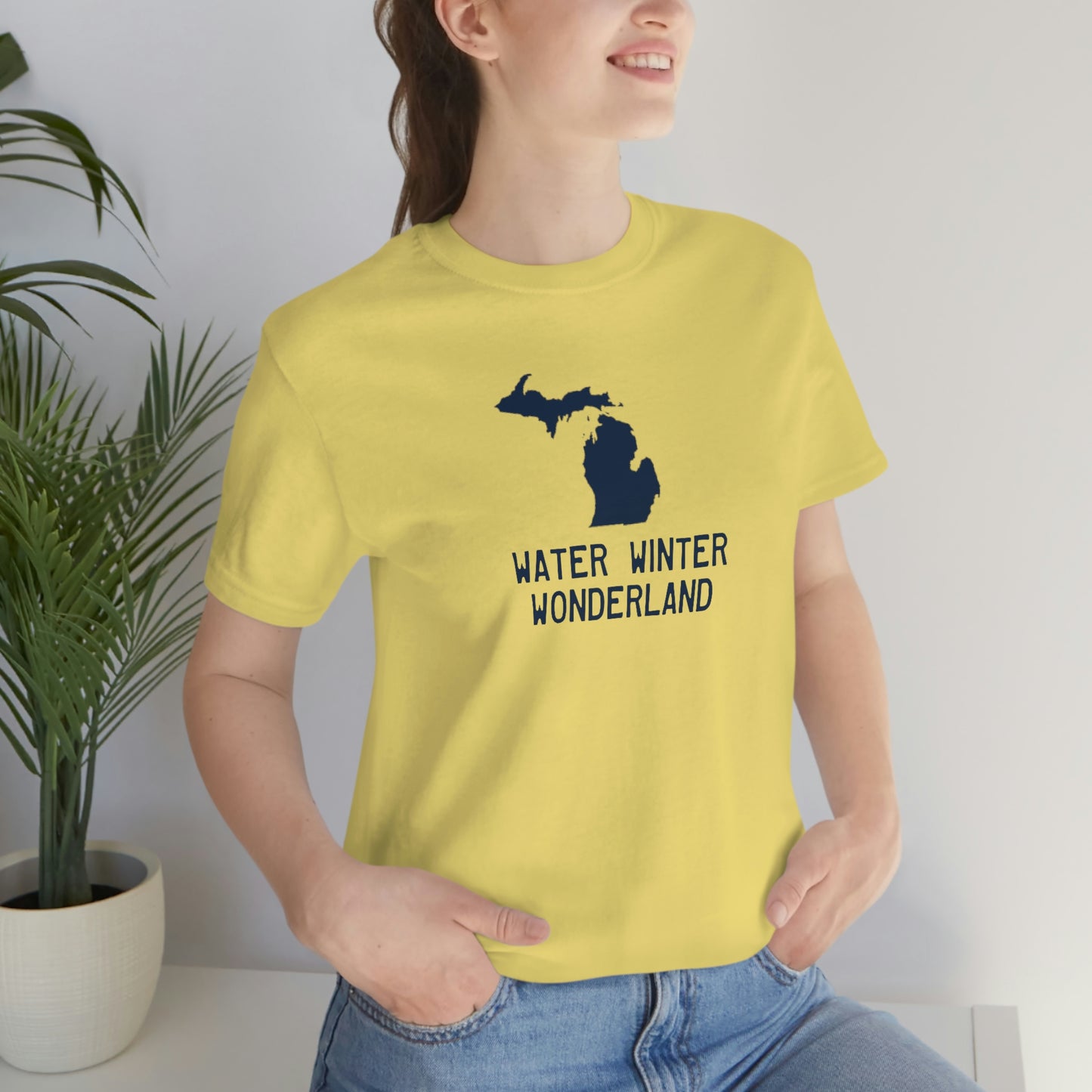 Michigan 'Water Winter Wonderland' T-Shirt | Unisex Standard Fit