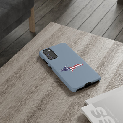 Michigan Upper Peninsula Tough Phone Case (B-24 Liberator w/ UP USA Flag Outline) | Samsung & Pixel Android