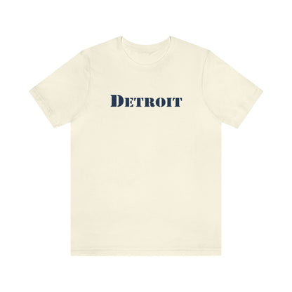 'Detroit' T-Shirt (Army Stencil Font) | Unisex Standard Fit