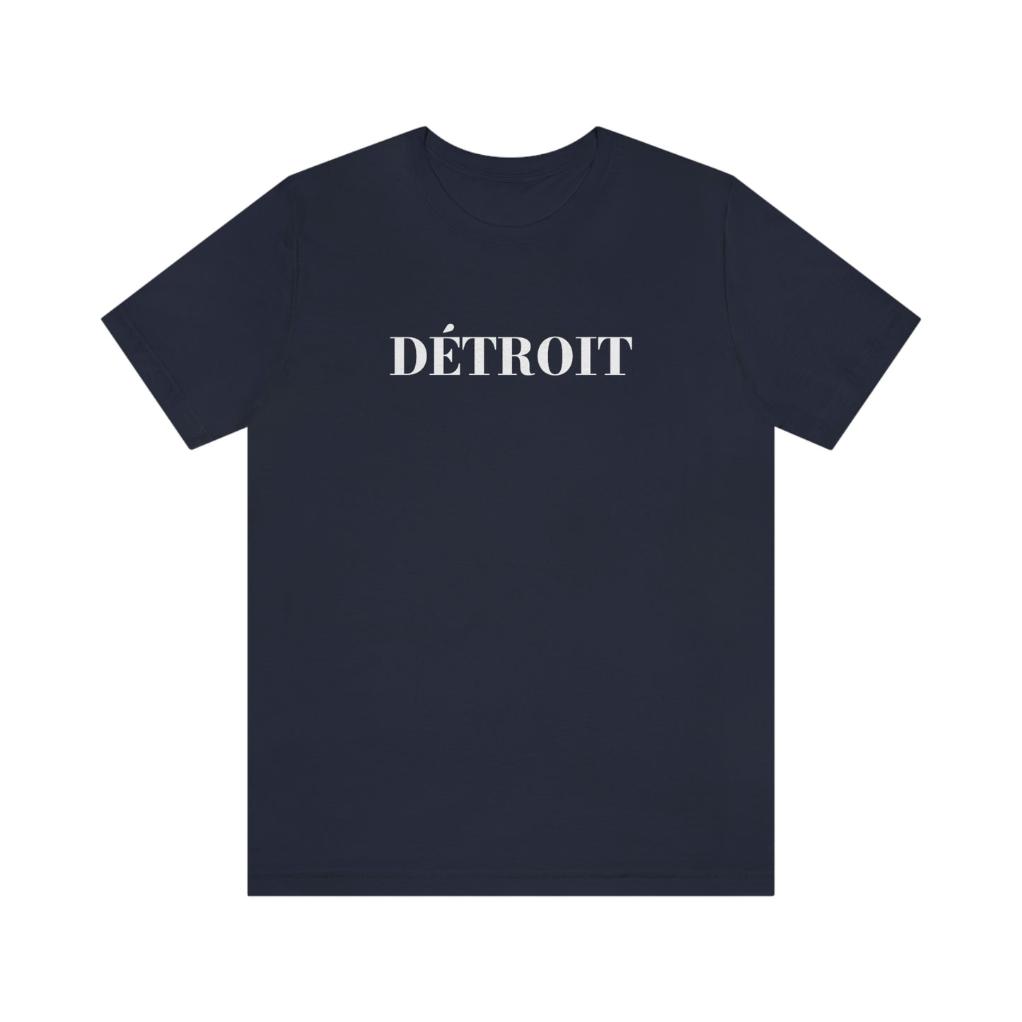 'Détroit' T-Shirt (Didone Font) | Unisex Standard Fit