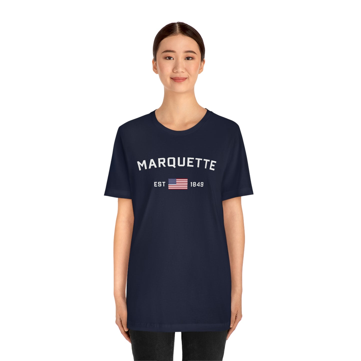 'Marquette est 1849' T-Shirt | Unisex Standard Fit