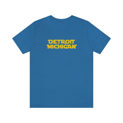 'Detroit Michigan' T-Shirt (1970s Epic Sci-Fi Parody) | Unisex Standard Fit