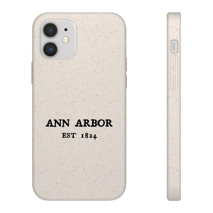 'Ann Arbor EST 1824' Phone Cases | Android & iPhone - Circumspice Michigan