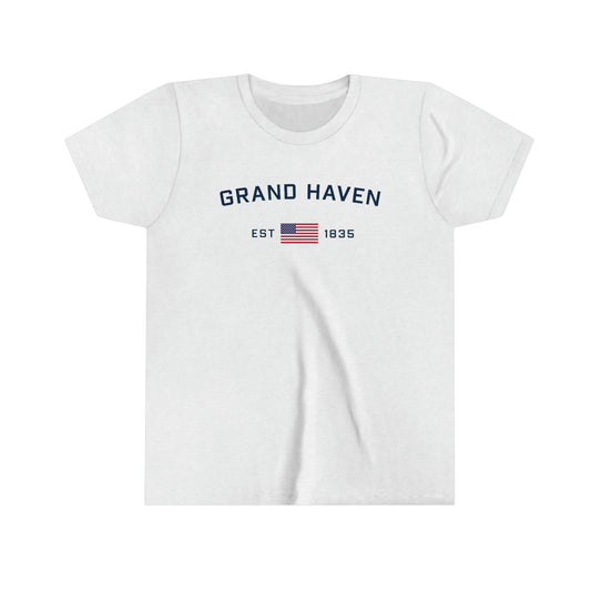 'Grand Haven EST 1835' T-Shirt | Youth Short Sleeve